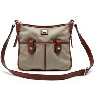 Never used!! Dooney and Bourke Wayfarer Double Pocket Crossbody